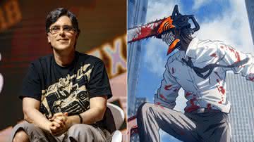 Guilherme Briggs afirma que deixará dublagem do anime "Chainsaw Man" após ameaças - Divulgação/Getty Images: Alexandre Schneider/MAPPA