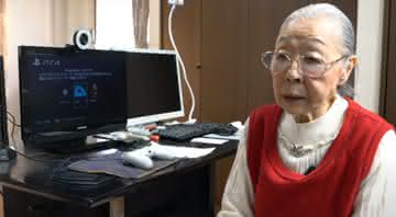 Hamako Mori, de 90 anos, joga videogames há cerca de 40 e foi reconhecida como a youtuber de games mais velha do mundo - YouTube