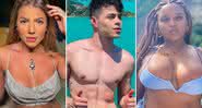 Hariany Almeida, Gustavo Rocha e Marina Gregory podem estar na nova temporada do "De Férias Com o Ex Brasil", da MTV Brasil - Reprodução/Instagram