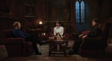 Daniel Radcliffe, Emma Watson e Rupert Grint em "Harry Potter: De Volta a Hogwarts" - (Divulgação/HBO Max)