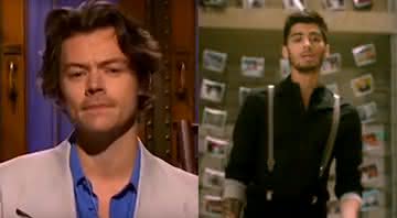Em participação no Saturday Night LIve, Harry Styles "esqueceu" o ex-colega de One Direction, Zayn Malik - YouTube