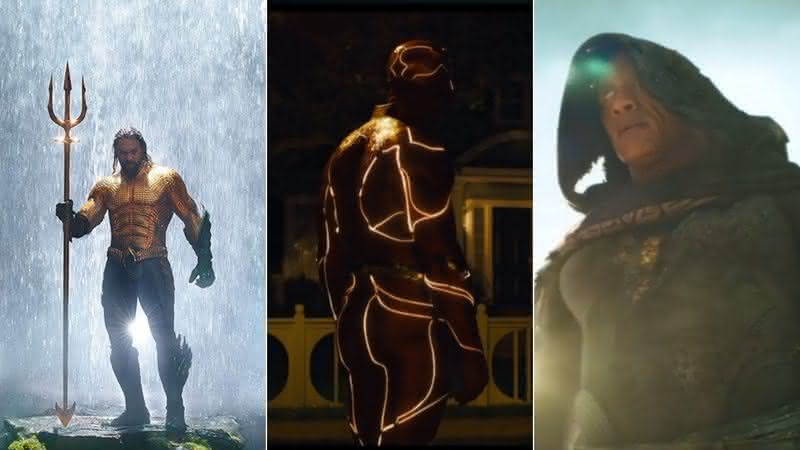 "The Flash", "Aquaman 2" e mais filmes são destaque em vídeo da DC; assista - Divulgação/Warner Bros