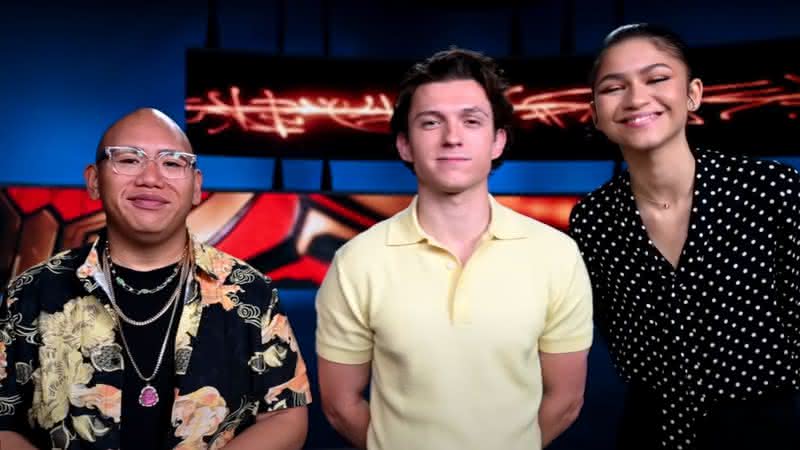 Tom Holland, Zendaya e Jacob Batalon mandam recado para os fãs de "Homem-Aranha" - (Divulgação/Sony Pictures)