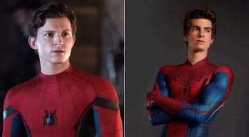 "Homem-Aranha": Andrew Garfield elogia trabalho de Tom Holland como Peter Parker - Divulgação/Sony Pictures e Instagram