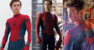 Tom Holland reforça ausência de Tobey Maguire e Andrew Garfield em "Homem-Aranha 3" - Divulgação/Marvel Studios e Sony Pictures