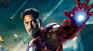 Homem de Ferro em cartaz de Os Vingadores - Divulgação/Disney