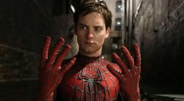 Tobey Maguire interpretou o Homem-Aranha na primeira trilogia do herói - Reprodução/Sony Pictures