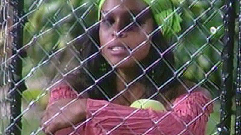 Solange no momento "Iarnuou" no Big Brother Brasil - TV Globo