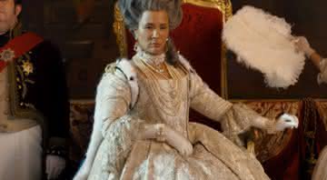 Golda Rosheuvel interpreta a Rainha Charlotte em "Bridgerton" - Divulgação/Netflix