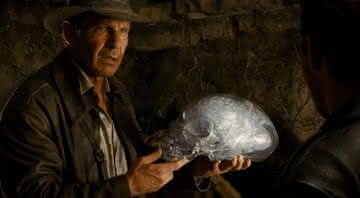 Harrison Ford em Indiana Jones e o Reino da Caveira de Cristal - Paramount Pictures