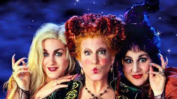 Sarah Jessica Parker, Bette Midler e Kathy Najimy são as protagonistas de "Abracadabra" - Divulgação/Disney