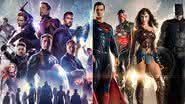 James Gunn diz que crossover entre Marvel e DC "é bem possível agora que eu mando" - Reprodução/Marvel Studios/Warner Bros. Pictures