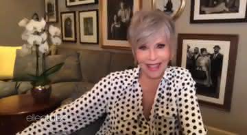 Jane Fonda no programa "The Ellen DeGeneres Show" - Reprodução/YouTube