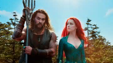Jason Momoa impediu que Amber Heard fosse desligada de "Aquaman" - Divulgação/Warner Bros