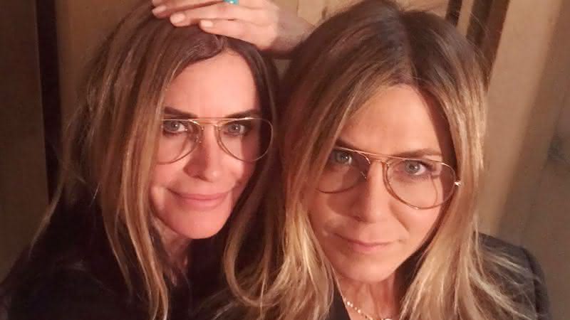 Courteney Cox e Jennifer Aniston em post no Instagram - Instagram
