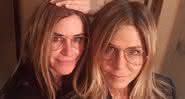 Courteney Cox e Jennifer Aniston em post no Instagram - Instagram
