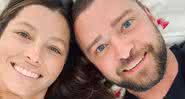 Jessica Biel e Justin Timberlake estão casados desde 2012 e já tinham um filho, Silas, nascido em abril de 2015 - Reprodução/Instagram
