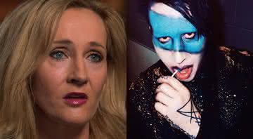 J.K. Rowling enviou um presente especial para Marilyn Manson - Reprodução/YouTube/Instagram