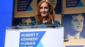 Em suas redes sociais, J. K. Rowling revelou que recebe ameaças após casos de transfobia - Crédito: Bennett Raglin/Getty Images for for Robert F. Kennedy Human Rights