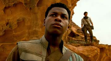 John Boyega e Oscar Isaac no filme Star Wars: A Ascensão de Skywalker - Disney