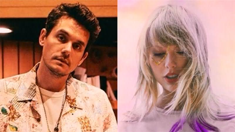 John Mayer, que namorou Taylor Swift em 2019, elogiu o novo trabalho da artista, Lover - Instagram/Divulgação