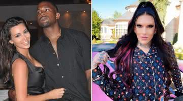 Kanye West teria traído Kim Kardashian com o maquiador e youtuber Jeffree Star, segundo tiktoker - Reprodução/Instagram