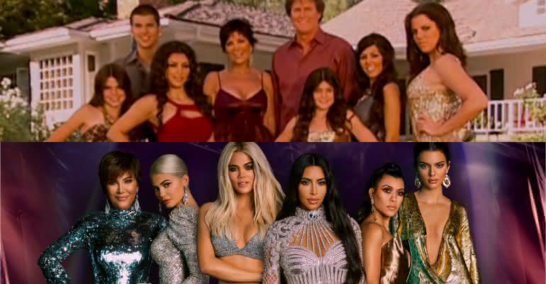 A evolução da família Kardashian-Jenner após 18 temporadas - Divulgação