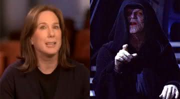 Kathleen Kennedy, presidente da Lucasfilm, foi uma das idealizadoras do retorno do vilão Palpatine em Star Wars: A Ascensão Skywalker - YouTube/Lucasfilm