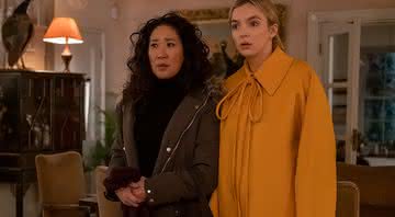 Sandra Oh e Jodie Comer em cena da terceira temporada de Killing Eve - Divulgação/BBC America