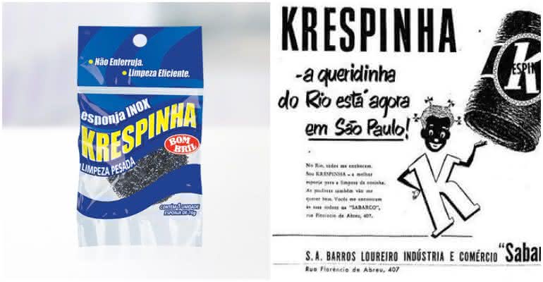 Krespinha, nova esponja de aço da Bombril, foi criticada nas redes sociais por nome com conotação racista - Divulgação