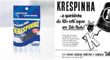 Krespinha, nova esponja de aço da Bombril, foi criticada nas redes sociais por nome com conotação racista - Divulgação