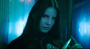 Lana Del Rey no clipe de Don't Call Me Angel - Reprodução/YouTube