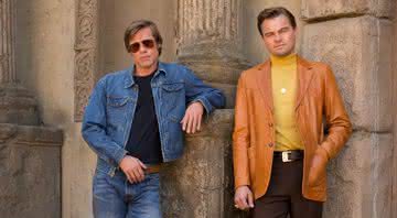 Brad Pitt e Leonardo DiCaprio em cena do novo filme de Quentin Tarantino, 'Era Uma Vez em Hollyood' - Divulgação/Sony Pictures Entertainment