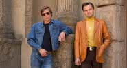 Brad Pitt e Leonardo DiCaprio em cena do novo filme de Quentin Tarantino, 'Era Uma Vez em Hollyood' - Divulgação/Sony Pictures Entertainment