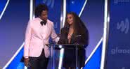 O casal Beyoncé e Jay-Z no GLAAD Awards - Reprodução/YouTube