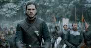 Kit Haring como Jon Snow em cena do episódio da 'Batalha dos Bastardos' da série 'Game of Thrones' - Divulgação/HBO