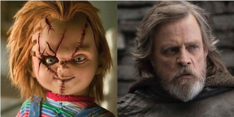 Mark Hamill vai dublar Chucky em novo 'Brinquedo Assassino' - Montagem/Divulgação