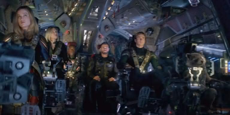 Cena do novo filme 'Vingadores: Ultimato' - Reprodução/Marvel