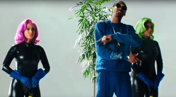 Anitta, Snoop Dogg e Ludmilla no clipe de 'Onda Diferente' - Reprodução/YouTube