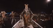 Cena do documentário 'Homecoming', em que Beyoncé se apresenta no festival Coachella de 2018 - Reprodução/Netflix