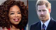 Oprah e Príncipe Harry. - Reprodução