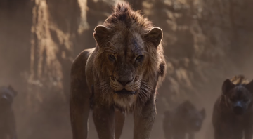 Scar e as hienas no trailer de 'O Rei Leão' - Reprodução/Disney