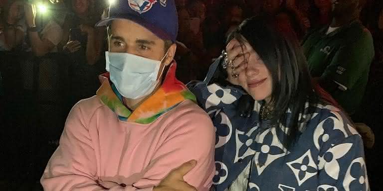 Justin Bieber e Billie Eilish no Coachella - Reprodução/Instagram