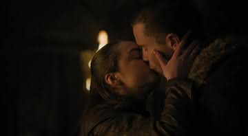 Os personagens Arya e Gendry em cena de 'Game of Thrones' - Divulgação/HBO
