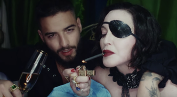 Maluma e Madonna - Divulgação/Youtube