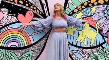 Taylor Swift em misterioso mural de Nashville - Reprodução/Instagram