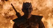 Rei da Noite no terceiro episódio da oitava temporada de 'Game of Thrones'. - Redação Digital