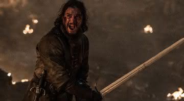 Jon Snow na Batalha de Winterfell - Divulgação/HBO