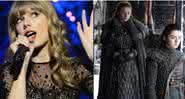 Taylor Swift e Game Of Thrones - Reprodução/ Divulgação
