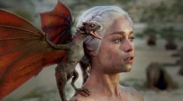 Daenerys com Drogon. - Reprodução/HBO